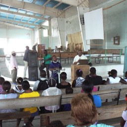 
Haiti Mission 2012
Youth Rally - Youth receive the word of God...