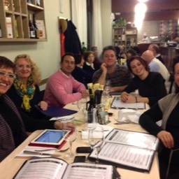 Vigasio, Italy - Fellowship with Church Leaders after service in Vigasio, Italy.