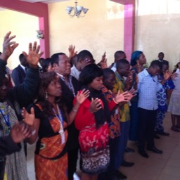 Church Leaders Receive Holy Spirit