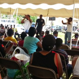 Reaching out in Park Heights - Tent Meetings/Revival