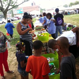 Reaching out in Park Heights -  Summer Bash