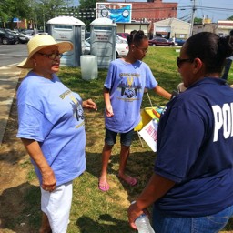Reaching out in Park Heights -  Working with the Baltimore Police... Faith based program