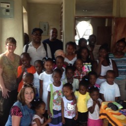Awesome time of ministering to the children at this orphanage in Carrefour