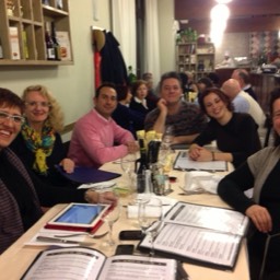 Vigasio, Italy - Fellowship with Church Leaders after service in Vigasio, Italy.